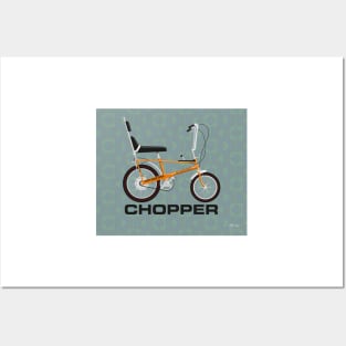 Raleigh Chopper MK1, Pumpkin Orange Posters and Art